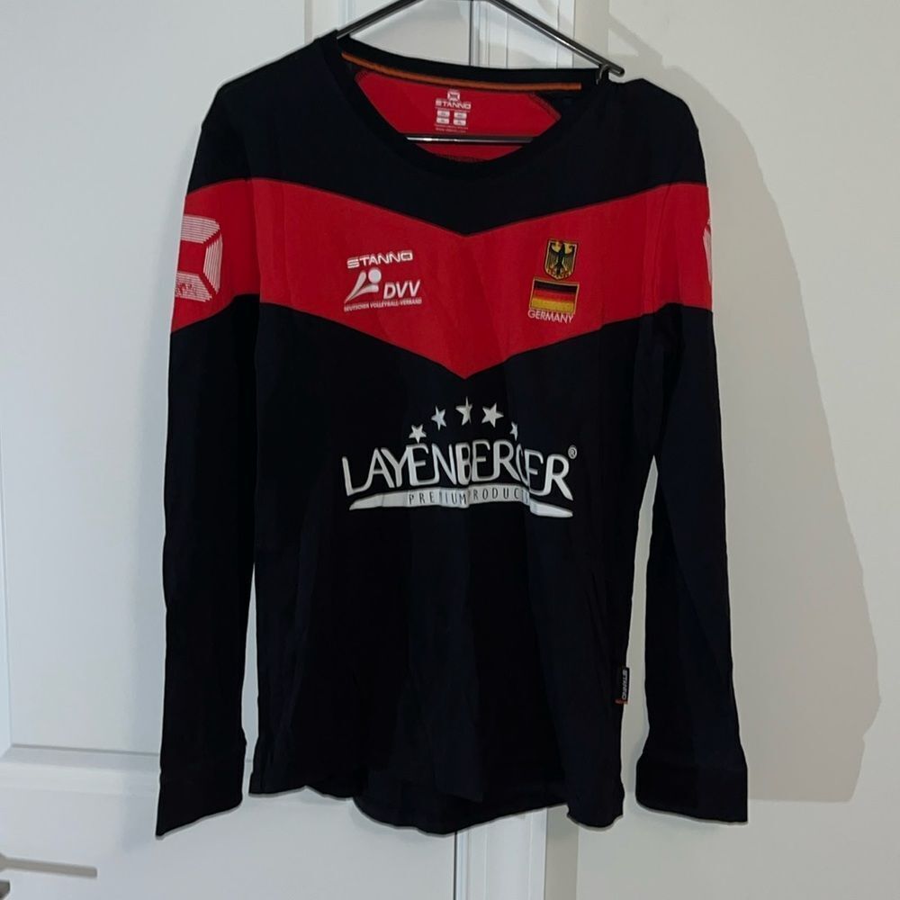 Germany German National Team Women's Volleyball LS Player Warm Up Shirt Jersey